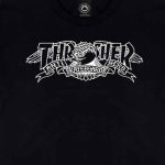 Thrasher x Antihero Mag Banner Tee Black - Image 2