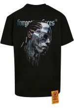Forgotten Faces Silver Robot Oversize Tee Black FOF0129-00007 - Image 4