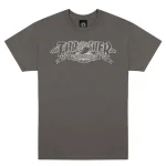 Thrasher x Antihero Mag Banner Tee Charcoal