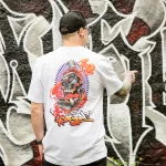 Tribal X Humone_sf Can T-shirt White TR3051-001 - Image 4