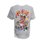 Tribal Origi Old School T-shirt Heather Grey TR3054-009 - Image 2