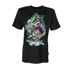 Tribal Humo Smoke T-shirt Black TR3063-005
