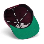 Tribal 3d T-star Snapback Cap Morroco Maroon TR9519-073 - Image 2