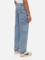Dickies Garyville Denim Trousers Blue Marble DK0A4XECJ781 - Image 2