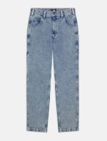 Dickies Garyville Denim Trousers Blue Marble DK0A4XECJ781 - Image 9
