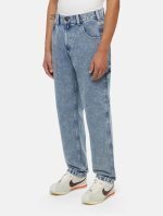 Dickies Garyville Denim Trousers Blue Marble DK0A4XECJ781 - Image 6