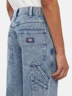 Dickies Garyville Denim Trousers Blue Marble DK0A4XECJ781 - Image 3