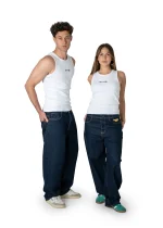 Homeboy X-tra Monster Denim Indigo 01PA1079-80 - Image 6