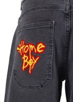 Homeboy X-tra Monster Pencil Denim Washed Black 01PA2000 - Image 3