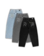 Homeboy X-tra Monster Gothic Denim Washed Blue 01PA1900 - Image 3