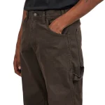 Dickies Duck Canvas Carpenter Trousers Dark Brown DK0A4XIF0DB1 - Image 4