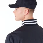 New York Yankees MLB Wordmark Black Bomber Jacket 60564762 - Image 4
