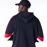 New Era Chicago Bulls Colour Block Black Pullover Hoodie 60564802 - Image 5