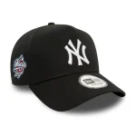 New Era New York Yankees MLB Side Patch Black 9FORTY E-Frame Adjustable Cap 60565191