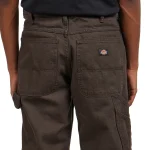 Dickies Duck Canvas Carpenter Trousers Dark Brown DK0A4XIF0DB1 - Image 5