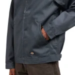 Dickies Unlined Eisenhower Jacket Charcoal Grey DK0A4Y6UCH01 - Image 3