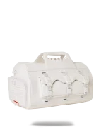 Sprayground Shoulder Bag Future Traveler Duffel White D4236 H 14.5” x W 20” D 11”