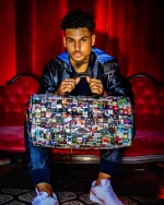 Sprayground Exit Art Collab Duffle D4786 20" x 10" x 10.75" - Image 2