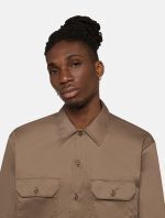 Dickies Work Shirt LS Rec Brown Mushroom DK0A4Y26MR11 - Image 4