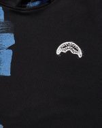 Sprayground Wide Paint Hoodie Black sg731379 - Image 4