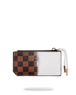 Sprayground Shark Spritz Zip Pouch Wallet W6614 5.5" x 2.6"