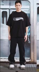 Pegador Carrs Boxy Tee Black PG-3919-002-M-GR - Image 3