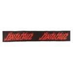 Santa Cruz Handled Scarf Black/Red/White SCA-ACC-0243 324 60" x 8" - Image 4