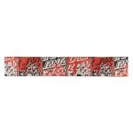 Santa Cruz Handled Scarf Black/Red/White SCA-ACC-0243 324 60" x 8" - Image 5