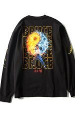 Sprayground Bruce Lee sweatshirt black sg7081 - Image 2