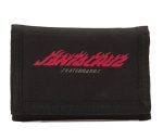 Santa Cruz Flame Strip Wallet Black SCA-MNY-0149 324 8.5 cm x 12 cm x 1.5 cm 