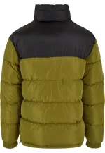 Karl Kani Retro Essential Puffer Jacket Olive Green KM-JK012-104-10 - Image 8