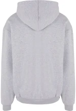 Karl Kani Zip-up sweatshirt Grey Melange-Light Blue KM243-018-2 - Image 7