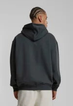 Karl Kani Og Eagle Print Os Hoodie Anthracite/light Sand Black KM243-017-1 - Image 7