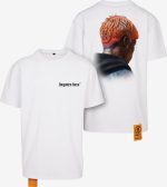 Forgotten Faces Dyed Oversized Tee White FOF0084-00220 - Image 4