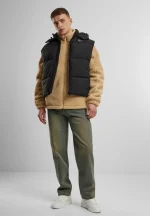 Karl Kani Small Signature Puffer Vest Black Black KM243-043-2 - Image 2