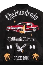 The Hundreds East Souvenir Jacket Black HUNT24F203008 324 - Image 9