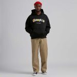 Upscale Studios Compton L.A. Heavy Oversize Hoody Black MT2460 - Image 3