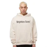 Forgotten Faces Guardian Ultra Heavy Oversized Box Hoodie Sand FOF0035-00208