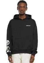 Forgotten Faces Fading Logo Statue Heavy Oversize Hoody Black FOF0133-00007