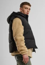 Karl Kani Small Signature Puffer Vest Black Black KM243-043-2 - Image 4