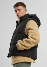 Karl Kani Small Signature Puffer Vest Black Black KM243-043-2 - Image 5