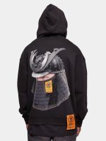 Forgotten Faces Samurai Ultra Heavy Cotton Box Hoody black FOF0026-00007 - Image 2