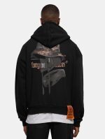 Forgotten Faces Ghost Ultra Heavy Cotton Box Oversized Hoodie Black FOF0081-00007 - Image 4