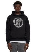 Forgotten Faces Radiant Logo Ultra Heavy Cotton Box Oversized Hoodie Black FOF0117-00007