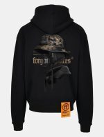 Forgotten Faces Ghost Ultra Heavy Cotton Box Oversized Hoodie Black FOF0081-00007 - Image 2