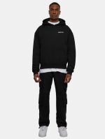 Forgotten Faces Dyed Ultra Heavy Cotton Box Oversized Hoodie Black FOF0085-00007 - Image 5