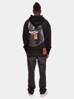 Forgotten Faces Samurai Ultra Heavy Cotton Box Hoody black FOF0026-00007 - Image 3