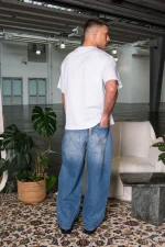 Homeboy X-tra Monster Vintage Denim Vintage Blue 01PA1086-86 - Image 8