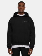 Forgotten Faces Dyed Ultra Heavy Cotton Box Oversized Hoodie Black FOF0085-00007