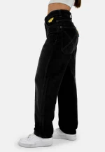 Homeboy X-tra Baggy Cord Pants Black 01PA0301-10 - Image 8